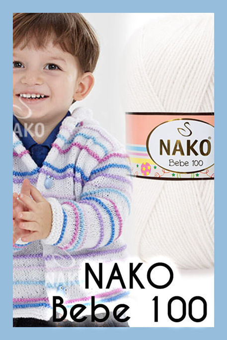 NAKO - NAKO BEBE 100 208 Beyaz