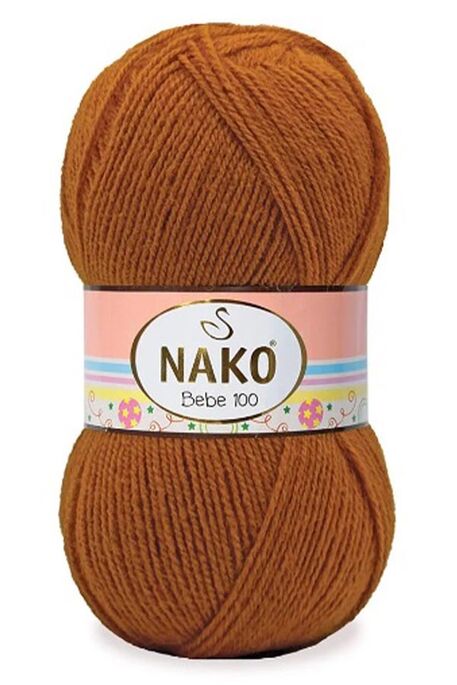 Nako Yarn - NAKO BEBE 100 941 Hardal