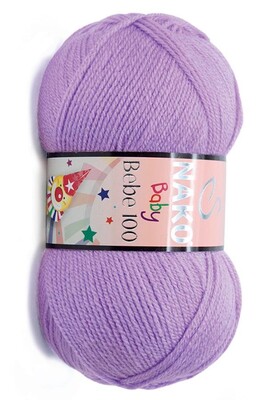 Nako Yarn - NAKO BEBE 100 KNİTTİNG YARN 1036 Violet