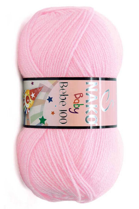 Nako Yarn - NAKO BEBE 100 KNİTTİNG YARN 2197 Candyfloss