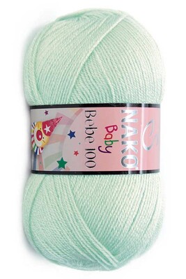 Nako Yarn - NAKO BEBE 100 KNİTTİNG YARN 2587 Indigo Green