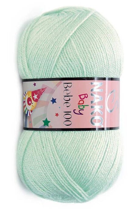 Nako Yarn - NAKO BEBE 100 KNİTTİNG YARN 2587 Indigo Green