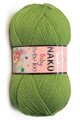 Nako Yarn - NAKO BEBE 100 KNİTTİNG YARN 3330 Pistachio