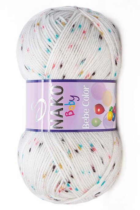 Nako Yarn - NAKO BEBE COLOR KNİTTİNG YARN 31365