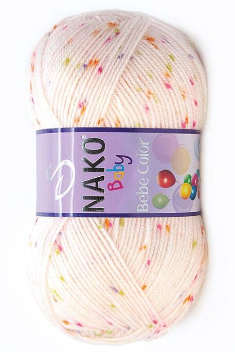 Nako Yarn - NAKO BEBE COLOR KNİTTİNG YARN 31367