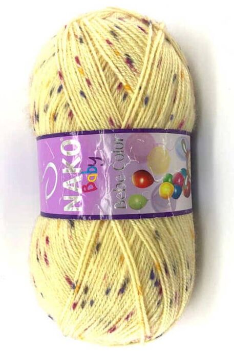 Nako Yarn - NAKO BEBE COLOR KNİTTİNG YARN 31369