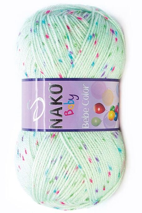 Nako Yarn - NAKO BEBE COLOR KNİTTİNG YARN 31370