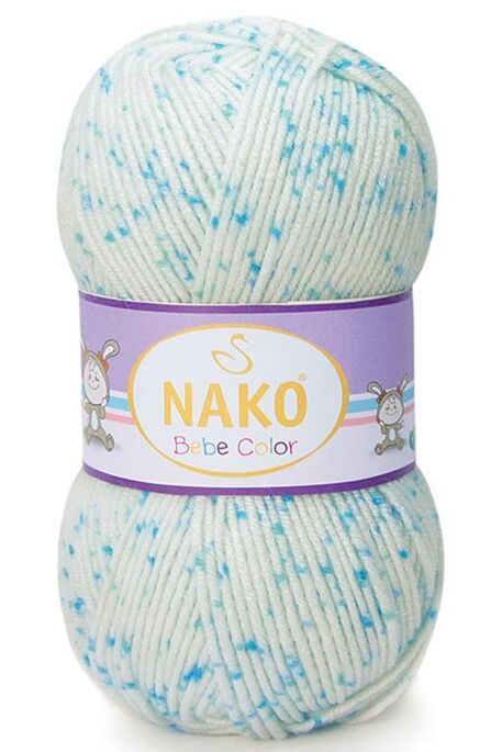 Nako Yarn - NAKO BEBE COLOR KNİTTİNG YARN 31747