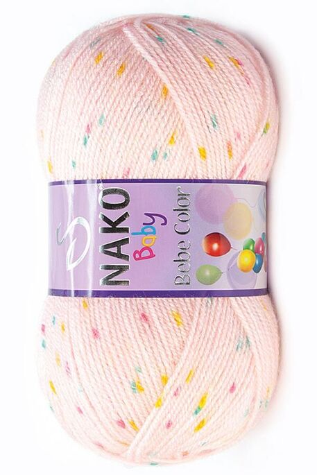 Nako Yarn - NAKO BEBE COLOR KNİTTİNG YARN 35144