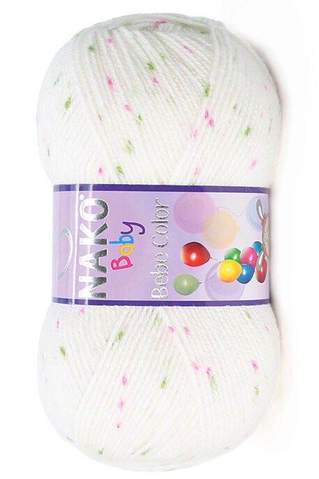 Nako Yarn - NAKO BEBE COLOR KNİTTİNG YARN 35148