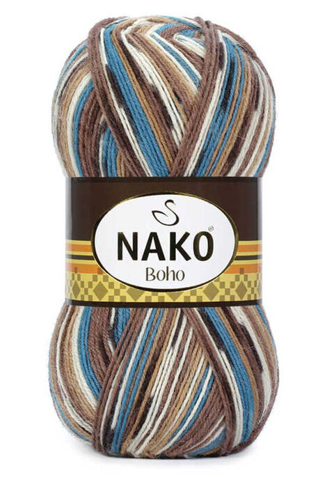 Nako Yarn - NAKO BOHO COLOR 81978