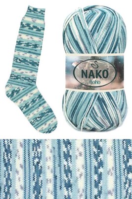 Nako Yarn - NAKO BOHO CONCEPT Sock Yarn 82693