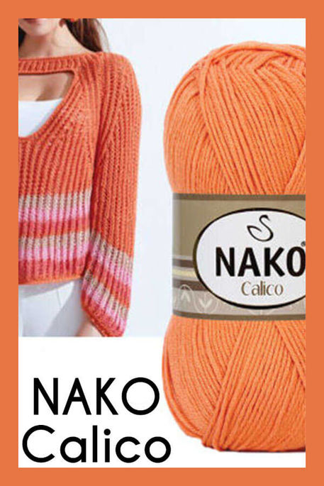 NAKO - NAKO CALİCO 4570 Turuncu