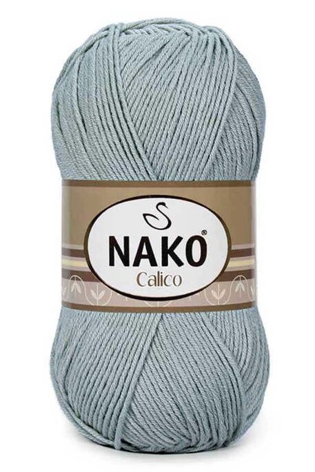 Nako Yarn - NAKO CALİCO KNİTTİNG YARN 10255 Grey