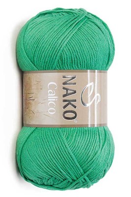 Nako Yarn - NAKO CALİCO KNİTTİNG YARN 11219 Emerald