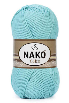 Nako Yarn - NAKO CALİCO KNİTTİNG YARN 11221 Cyan