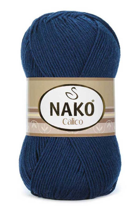 Nako Yarn - NAKO CALİCO KNİTTİNG YARN 148 Navy Blue