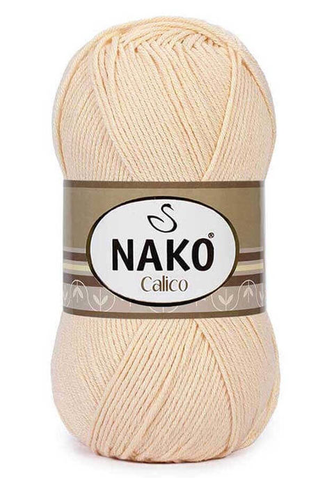 Nako Yarn - NAKO CALİCO KNİTTİNG YARN 481 Salmon Pink