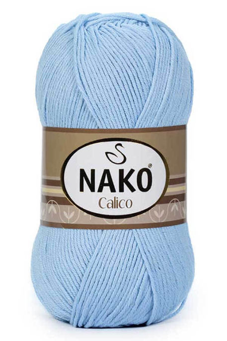 Nako Yarn - NAKO CALİCO KNİTTİNG YARN 5028 Blue