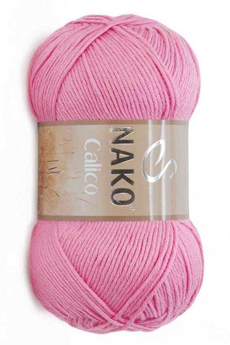 Nako Yarn - NAKO CALİCO KNİTTİNG YARN 6668 Sugar Pink