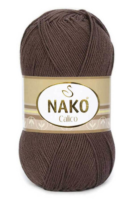 Nako Yarn - NAKO CALİCO KNİTTİNG YARN 6962  Brown