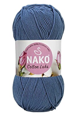 Nako Yarn - NAKO COTTON LÜKS 97563 Denim