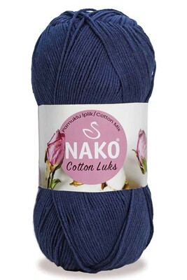 Nako Yarn - NAKO COTTON LÜKS 97574 Lacivert