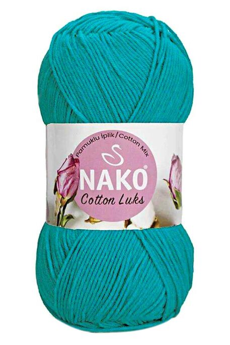 NAKO - NAKO COTTON LÜKS 97581 Koyu Turkuaz