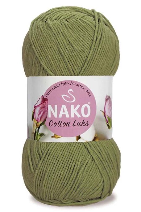 NAKO - NAKO COTTON LÜKS 97588 Kına Yeşil