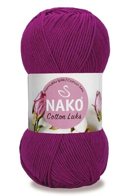 Nako Yarn - NAKO COTTON LÜKS 97598 Sıklamen