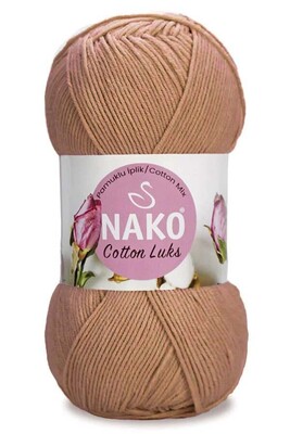 Nako Yarn - NAKO COTTON LÜKS YARN 97557 Onion Peel