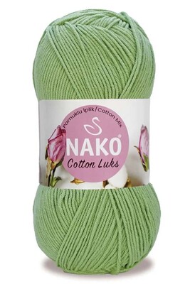 Nako Yarn - NAKO COTTON LÜKS YARN 97578 Green