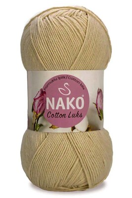 Nako Yarn - NAKO COTTON LÜKS YARN 97582 Camel