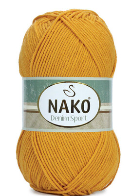 NAKO DENİM SPORT YARN 1380 Oxide Yellow - Thumbnail