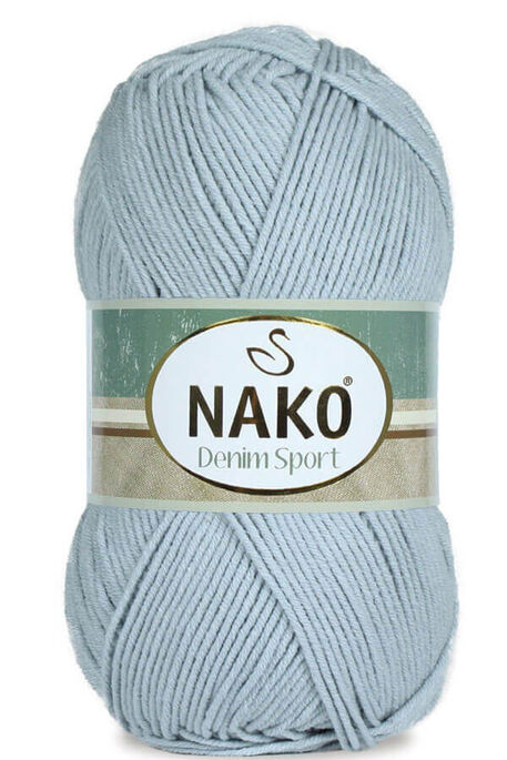 Nako Yarn - NAKO DENİM SPORT YARN 1946 Light Grey