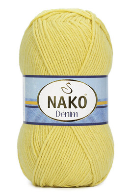 Nako Yarn - NAKO DENİM YARN 10598 Yellow