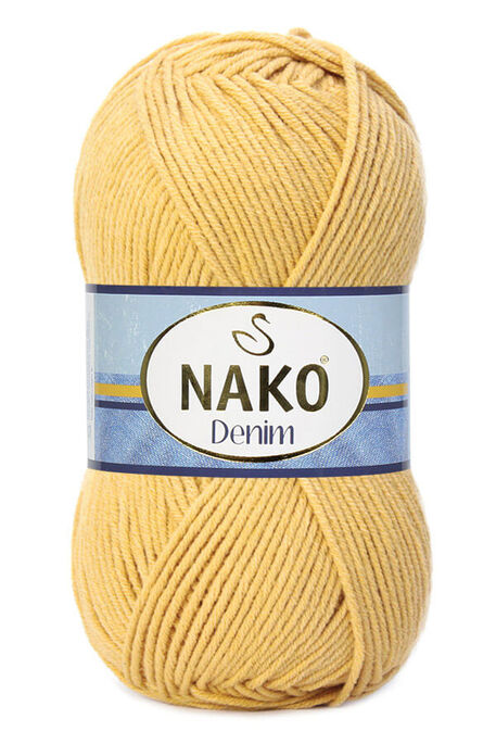 Nako Yarn - NAKO DENİM YARN 11586 Mustard