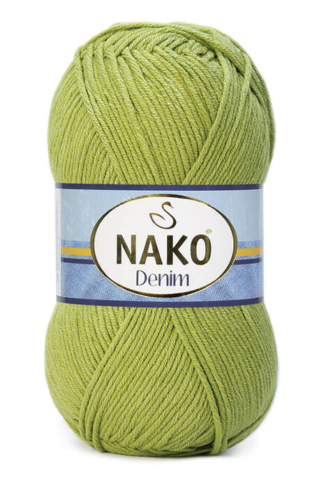 Nako Yarn - NAKO DENİM YARN 11587 Pistachio Green