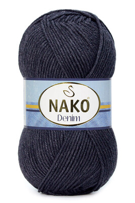 Nako Yarn - NAKO DENİM YARN 217 Black