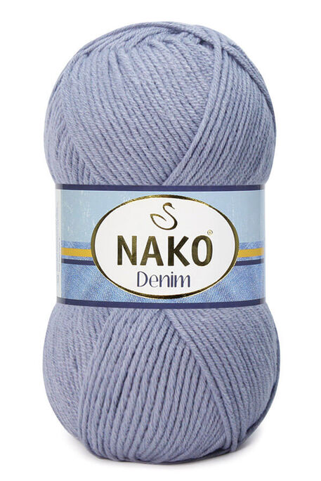 Nako Yarn - NAKO DENİM YARN 6540 Dark Lilac