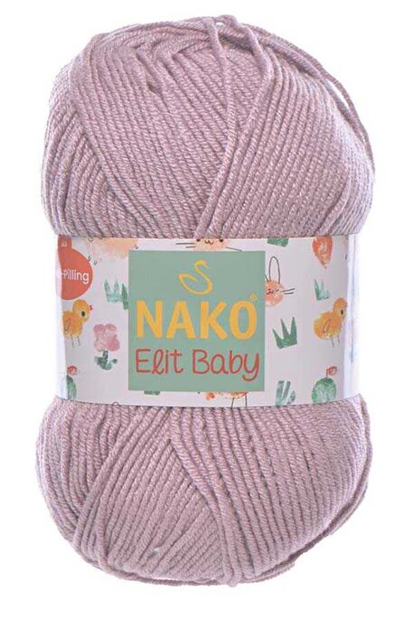 Nako Yarn - NAKO ELİT BABY 14394 Gül kurusu