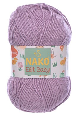 Nako Yarn - NAKO ELİT BABY 14395 Üzüm Suyu