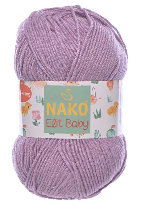 Nako Yarn - NAKO ELİT BABY 14395 Üzüm Suyu