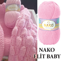 NAKO ELİT BABY 6936 Açık Pembe - Thumbnail