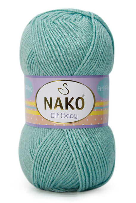 Nako Yarn - NAKO ELİT BABY KNİTTİNG YARN 10482 Azur