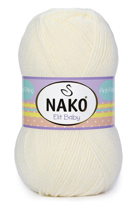 Nako Yarn - NAKO ELİT BABY KNİTTİNG YARN 11547 Pearl