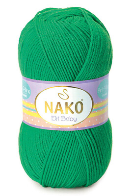 Nako Yarn - NAKO ELİT BABY KNİTTİNG YARN 1594 Bamboo Green