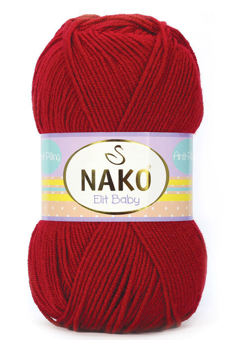 Nako Yarn - NAKO ELİT BABY KNİTTİNG YARN 298 Chili Pepper