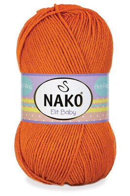 NAKO ELİT BABY KNİTTİNG YARN 3411 Tan - Thumbnail