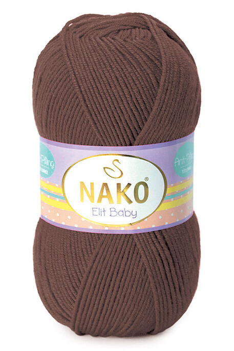 Nako Yarn - NAKO ELİT BABY KNİTTİNG YARN 4367 Reddish Brown